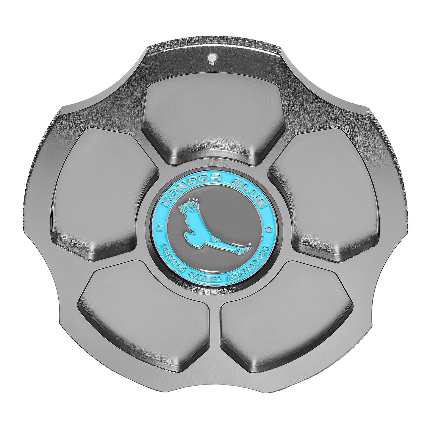 Kondor Blue Fujifilm GF Cine Cap – Metallgehäusekappe für Kameraobjektivanschluss (Space Grey)