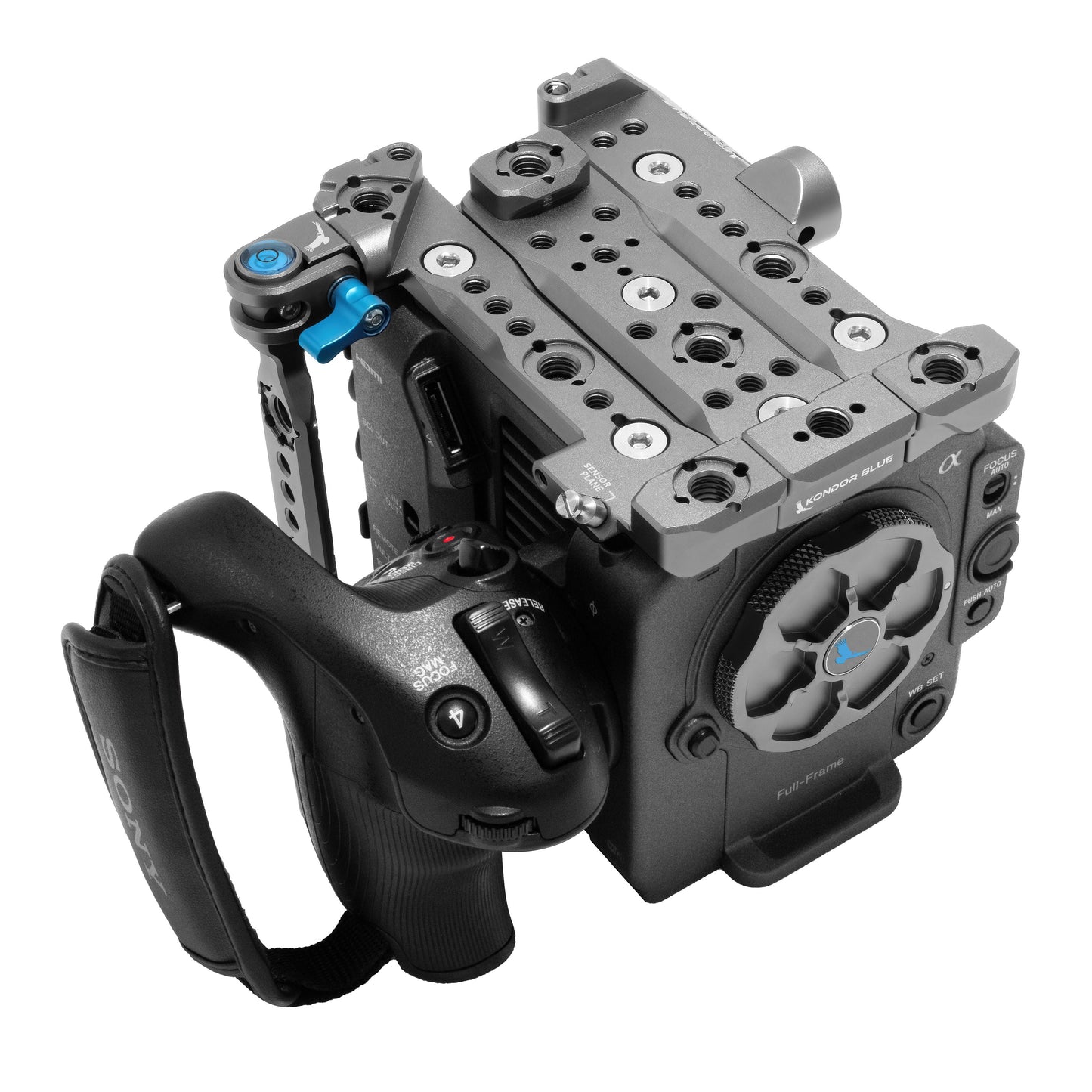 Kondor Blue Sony FX6 Ultimate Rig MKII (Gold Mount)(Raven Black)