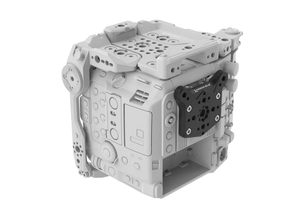 Kondor Blue Canon C400 Käfig (Rückplatte) (Raven Black)