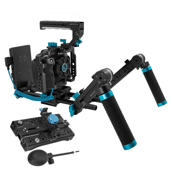 Kondor Blue Canon R5 Arca Ultimate Rig (R5/R6/R) (Raven Black)
