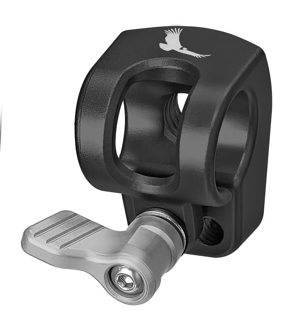 Kondor Blue 15 mm Stangenklemme zur Zubehörhalterung (Raven Black)