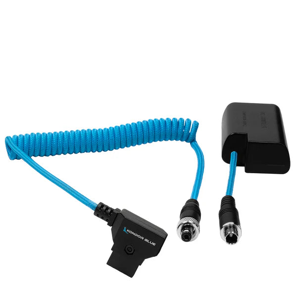 Kondor Blue D-Tap auf LUMIX S1H BLJ31 Dummy-Batteriekabel