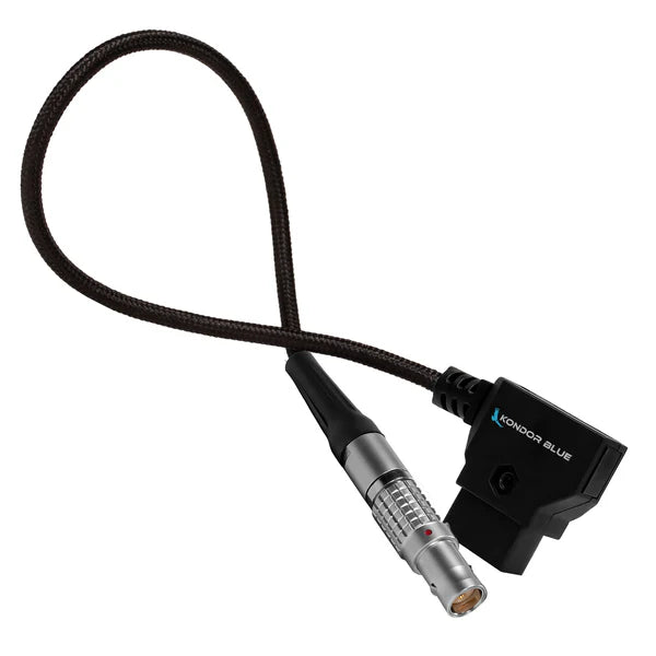 Kondor Blue 10" D-Tap auf gerades LEMO 2 Pin Stromkabel für RED KOMODO