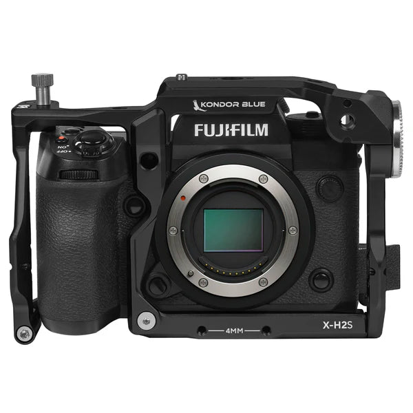 Kondor Blue Fujifilm XH2S Käfig (Raven Black)
