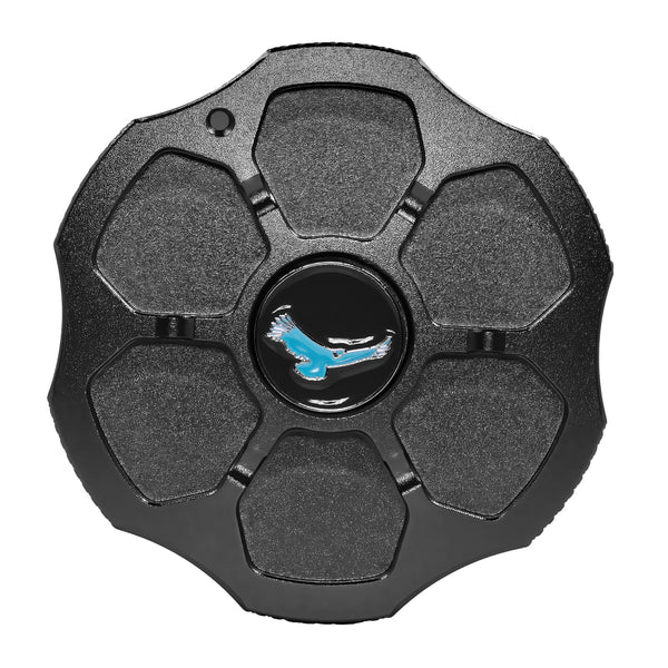 Kondor Blue Fuji X Cine Cap Metallgehäusekappe für Kameraobjektivanschluss (Raven Black)