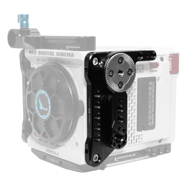 Kondor Blue RED Komodo X Linke Seitenplatte (Rabenschwarz)