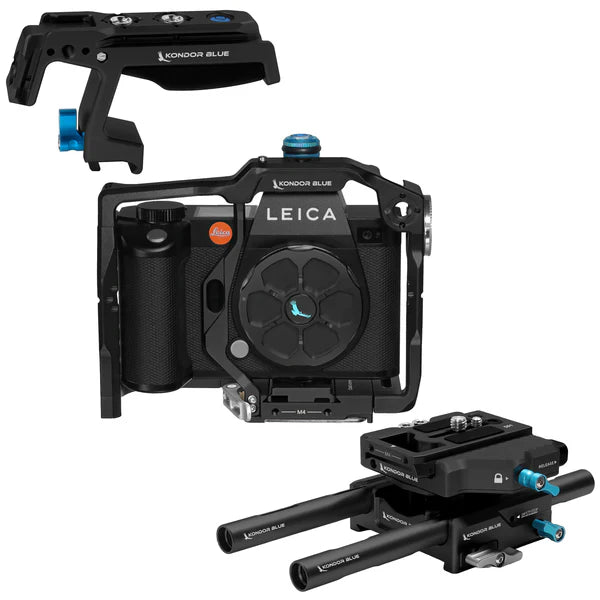 Kondor Blue Leica SL2S/SL2/SL Basis-Rig MKII (Raven Black)