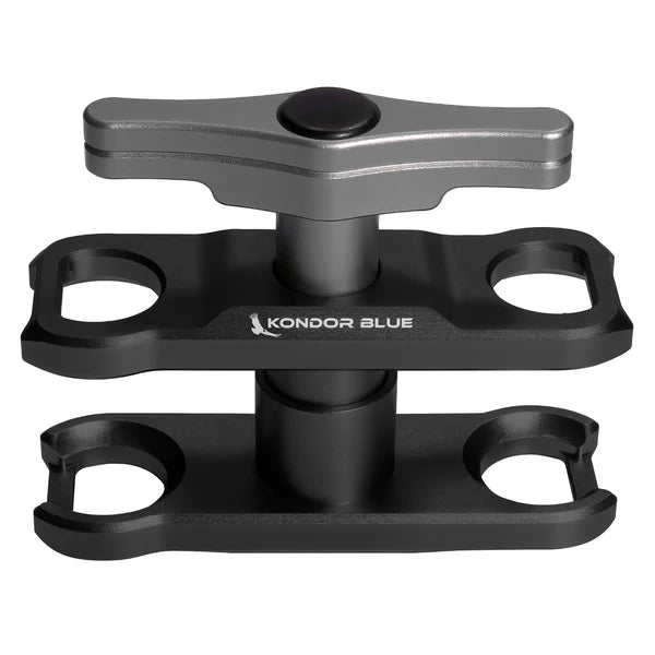 Kondor Blue Cine Magic Arm Doppelklemme - Raven Black