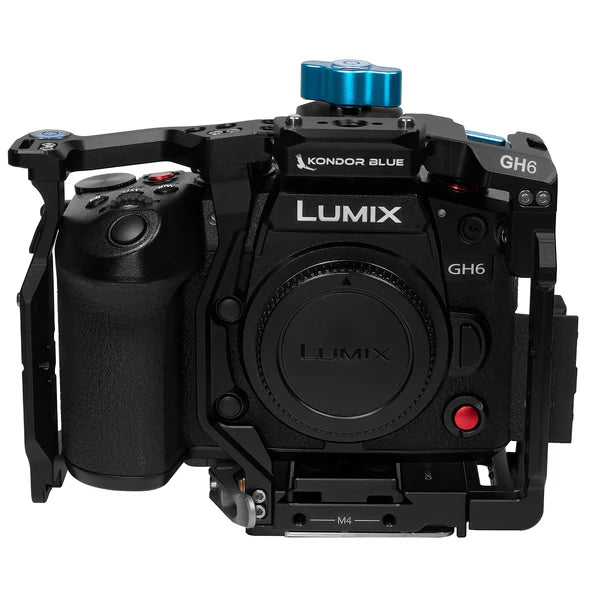Kondor Blue Panasonic LUMIX GH6 Käfig (nur Käfig) (Raven Black)