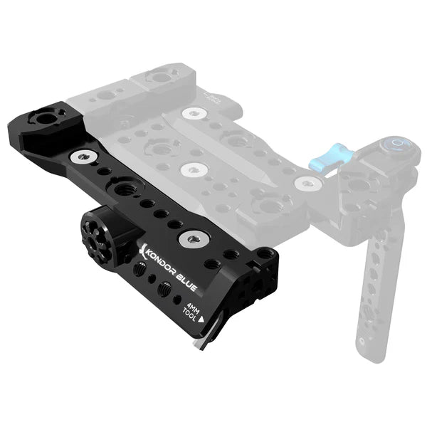 Kondor Blue Sony FX6 Käfig (linke obere Platte) (Raven Black)