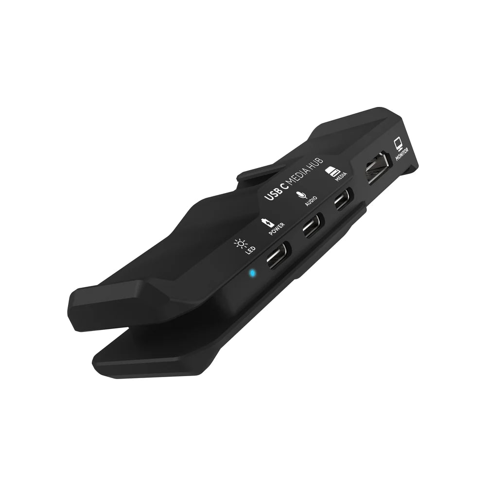 Kondor Blue USB-C Media Hub für iPhone 15 (Raven Black)