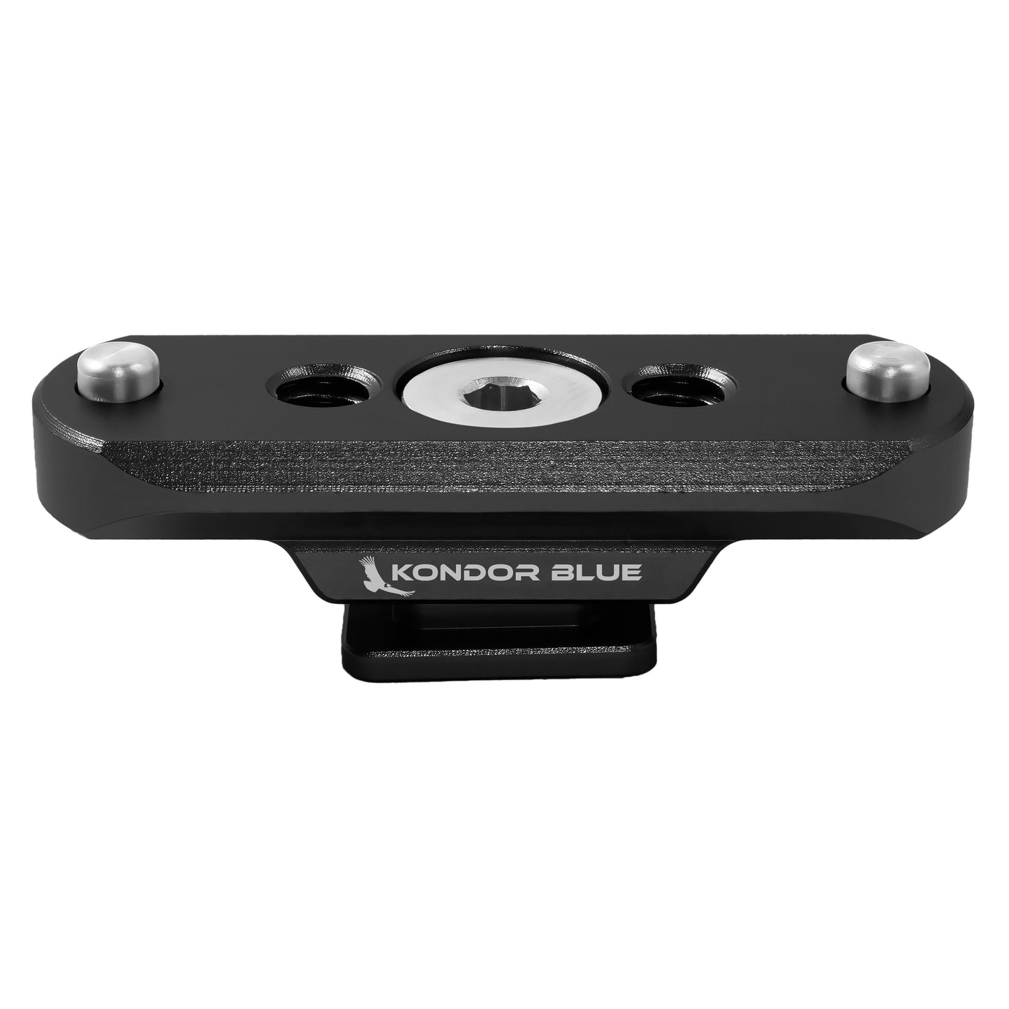 Kondor Blue - NATO RAIL TO HOT SHOE ADAPTER FOR REMOTE TRIGGER TOP HANDLES Raven Black