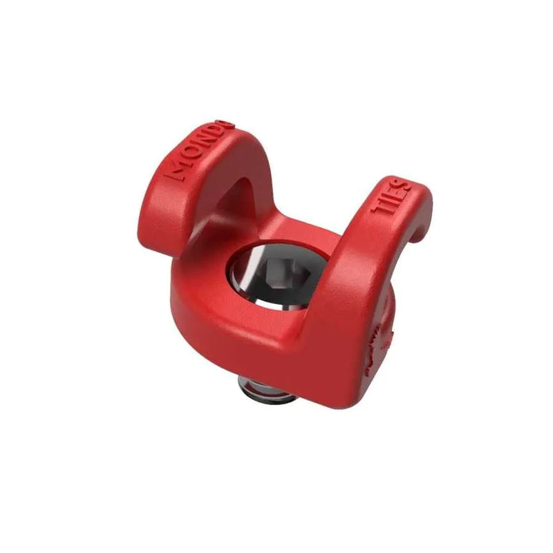 Mondo Ties Kabelmanagement-Clips für Kameras (1/4"-20)- Rot (10er-Packs)
