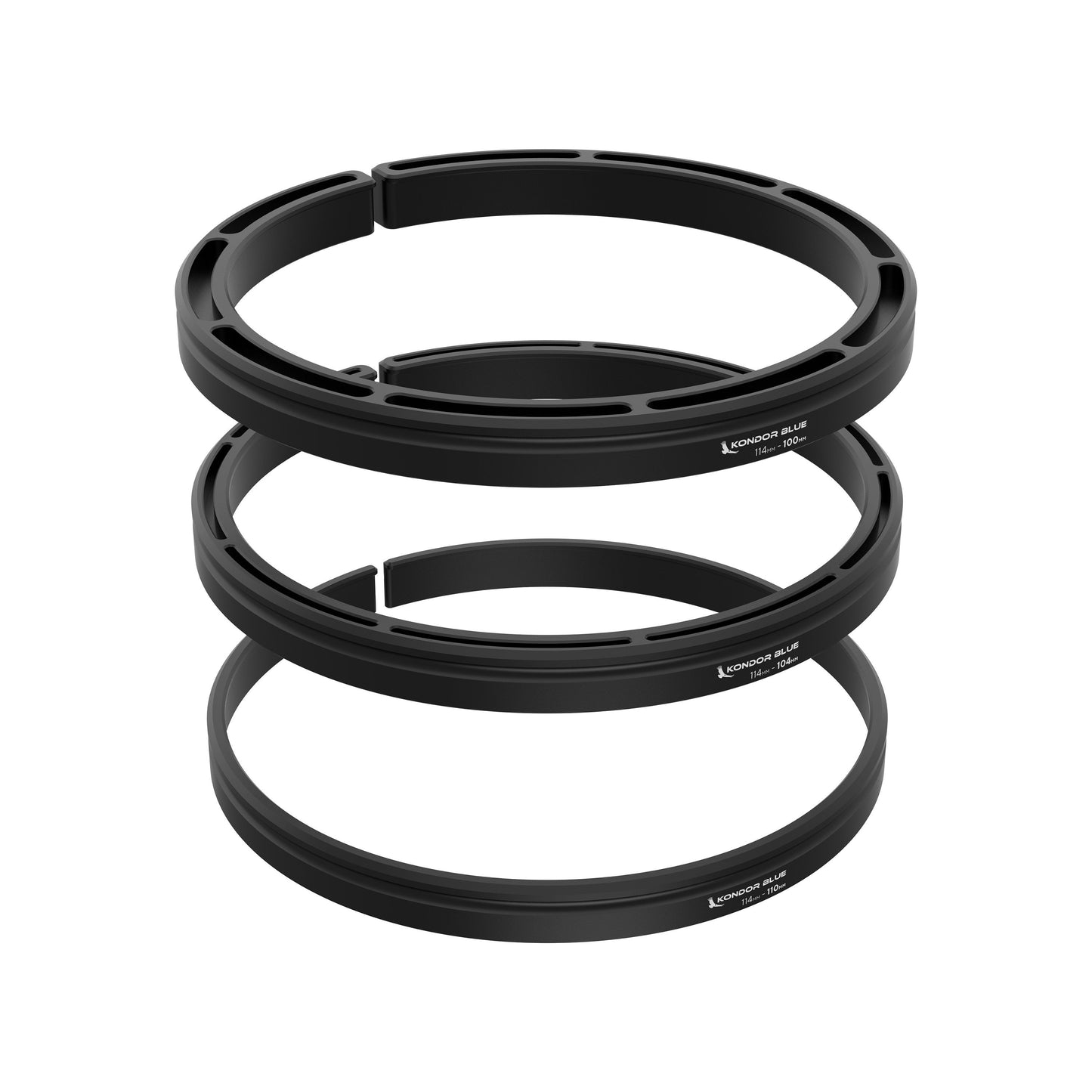 Kondor Blue Cine Lens 114 Clamp-On Adapter Ring Set