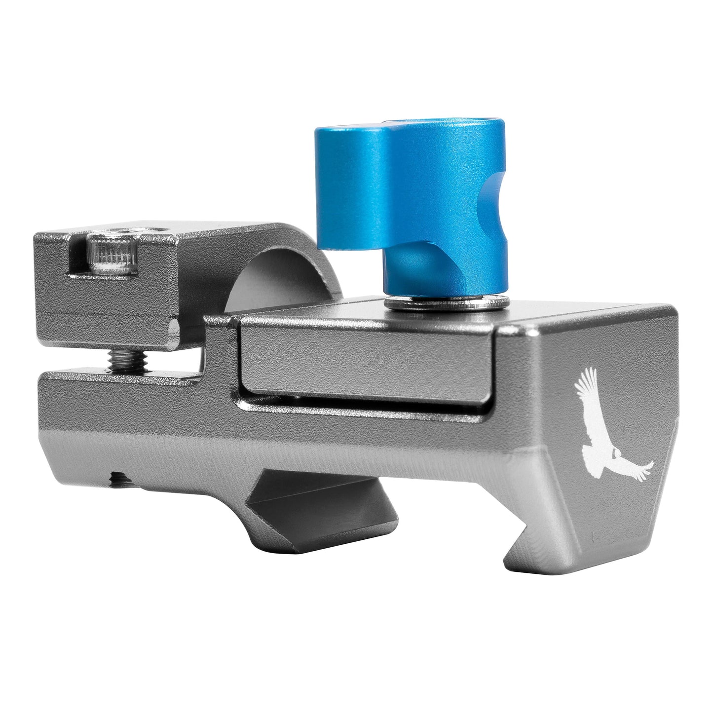 Kondor Blue Nato Single Rod Clamp 15mm Space Gray