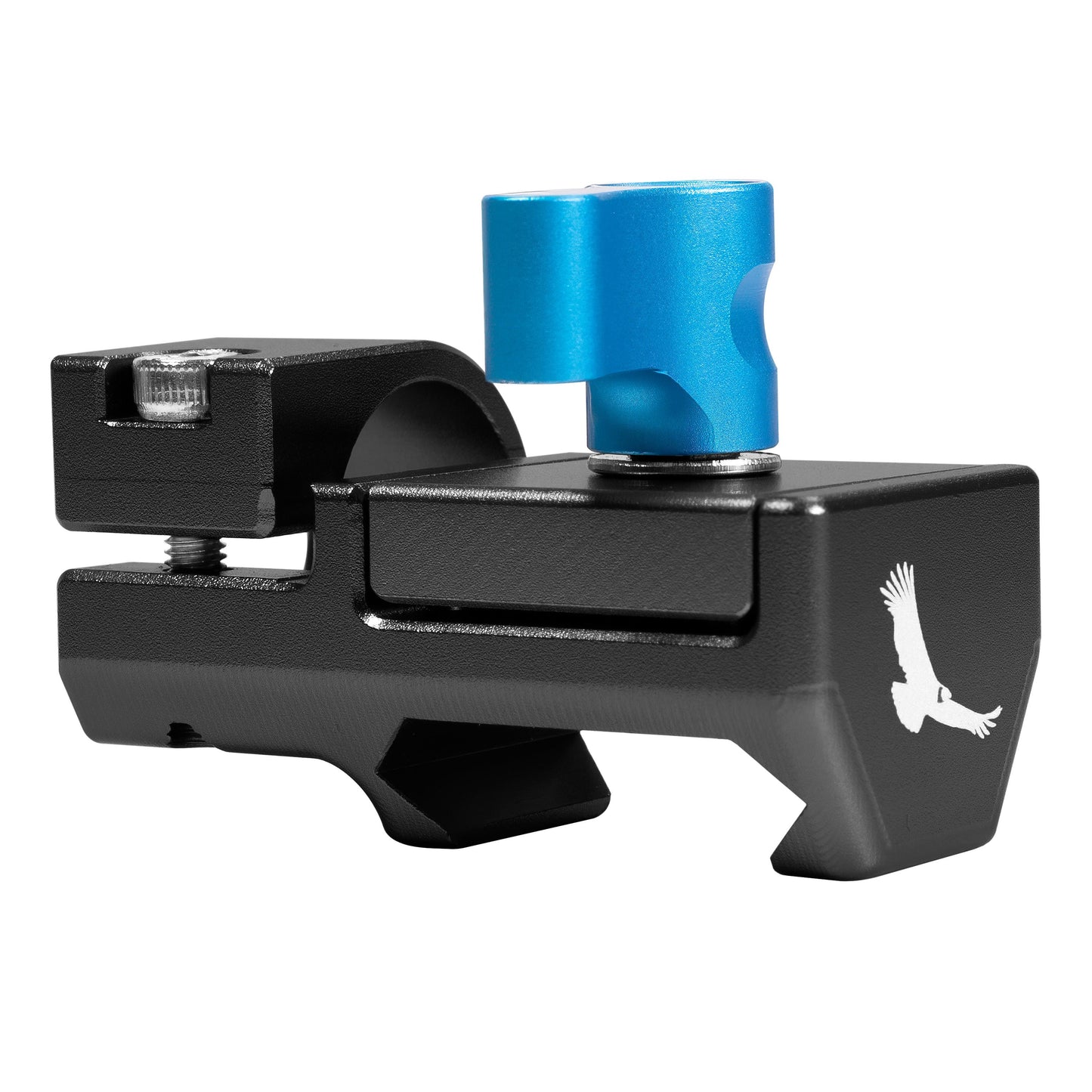 Kondor Blue Nato Single Rod Clamp 15mm  Black