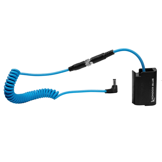 Kondor Blue DC 2.1 zu Lumix GH6 S5II S5IIX DMW-BLK22 Dummy-Batteriekabel