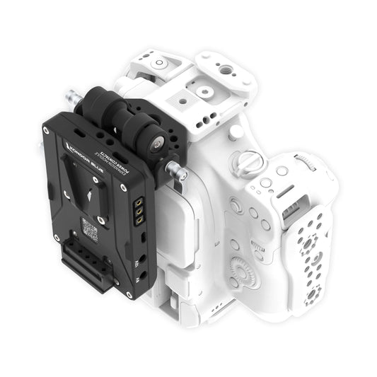 Canon C80 Cage (V-Mount Battery Plate Kit)(Raven Black)
