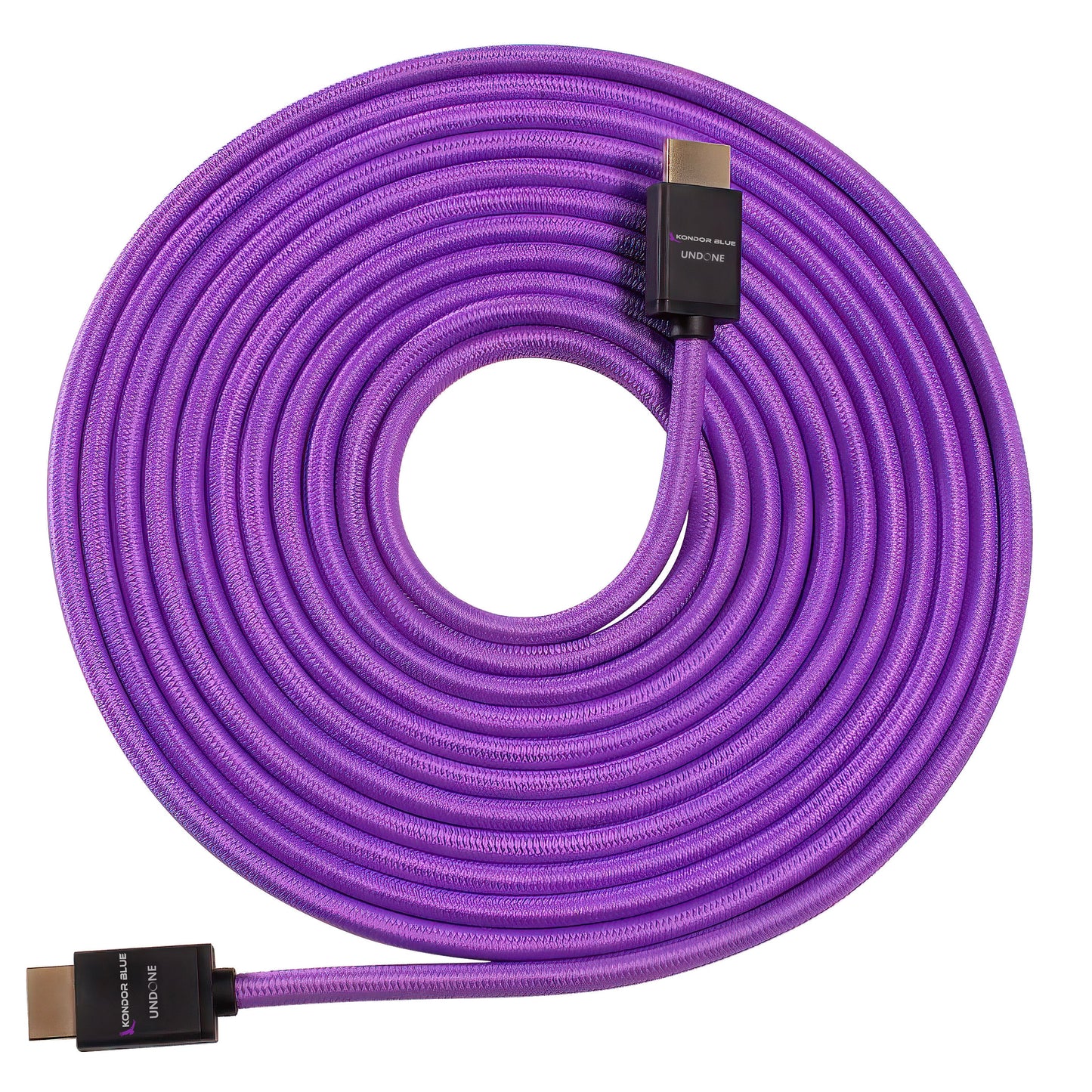 Kondor Blue Gerald Undone 15 FT Full-HDMI-Kabel 4K 30 Hz (Lila)
