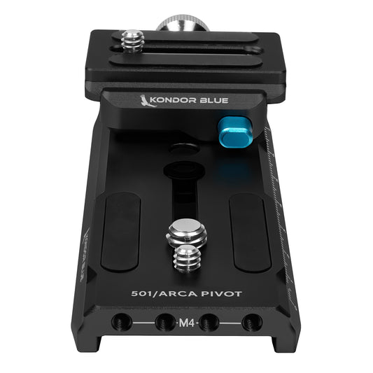 Kondor Blue 501/Arca Pivot-Kameraplatte für Ronin (Raven Black)