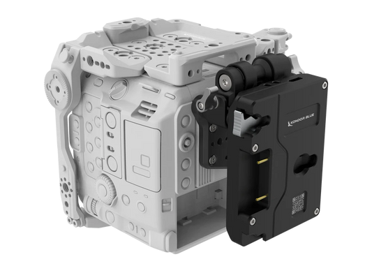 Kondor Blue Canon C400 Käfig (Gold Mount Battery Plate Kit) (Raven Black)