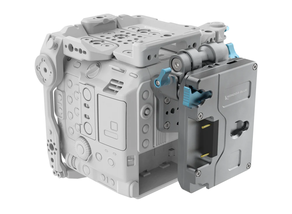 Kondor Blue Canon C400 Cage (Gold Mount Battery Plate Kit) (Space Grey)