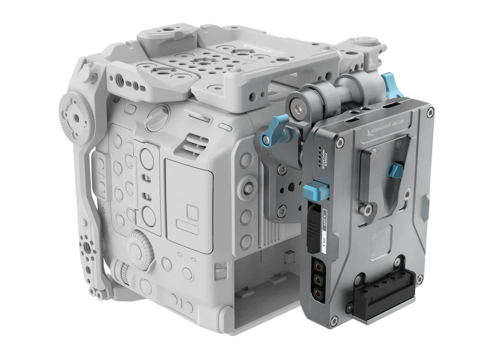 Kondor Blue Canon C400 Cage (V-Mount-Akkuplatten-Kit) (Space Grey)
