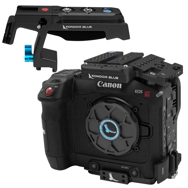 Kondor Blue Canon C70 Cage with Top Handle  (Black)