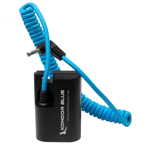 Kondor Blue DC 1,35/3,5 auf CANON LPE6 Dummy-Batteriekabel