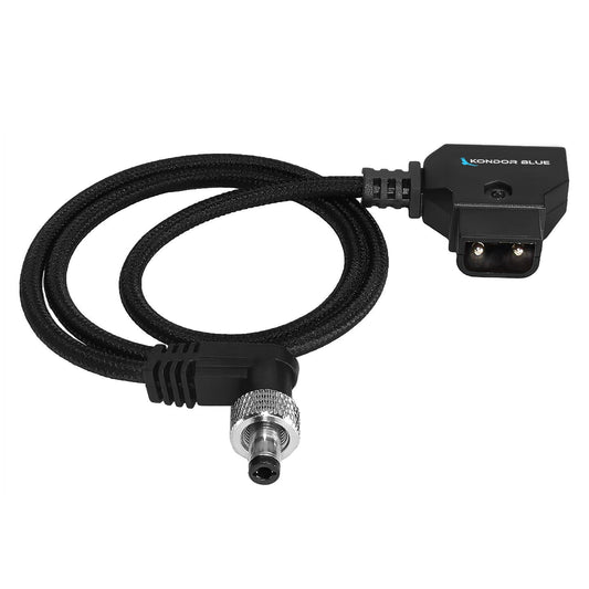 Kondor Blue 18" D-Tap to Locking DC Power Cable (Raven Black)