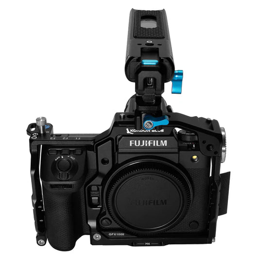 Kondor Blue FUJIFILM GFX 100II Cage With SSD Top Handle (Raven Black)