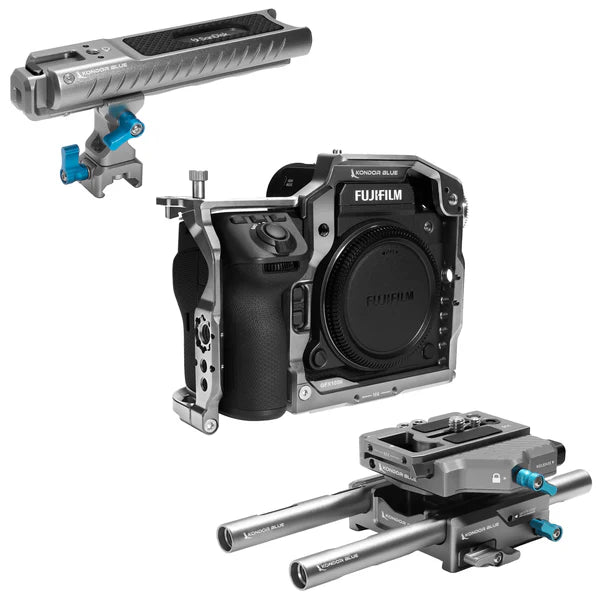 Kondor Blue FUJIFILM GFX100 II Base Rig MKII (Space Gray)