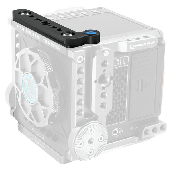 Kondor Blue RED Komodo Top Plate (Raven Black)