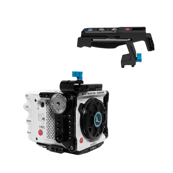 Kondor Blue RED Komodo X Käfig mit Griff oben (Raven Black)