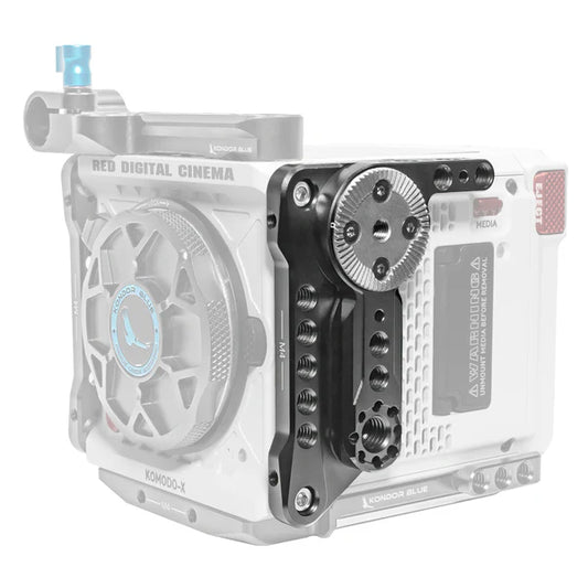 Kondor Blue RED Komodo X Linke Seitenplatte (Space Grey)