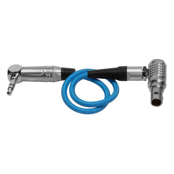 Kondor Blue 10" LEMO 5 Pin auf 3,5 mm rechtwinkliges Timecode-Kabel für ARRI Alexa