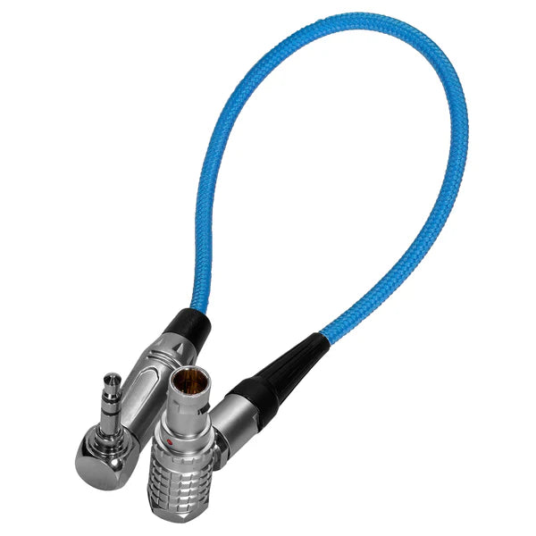 Kondor Blue 10" EXT LEMO 9 Pin auf 3,5 mm rechtwinkliges Timecode-Kabel für Komodo/Raptor