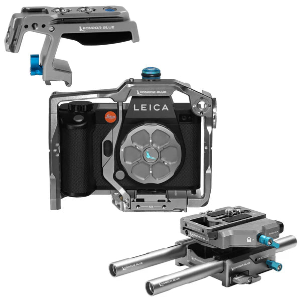 Kondor Blue Leica SL2S/SL2/SL Base Rig MKII (Space Grey)