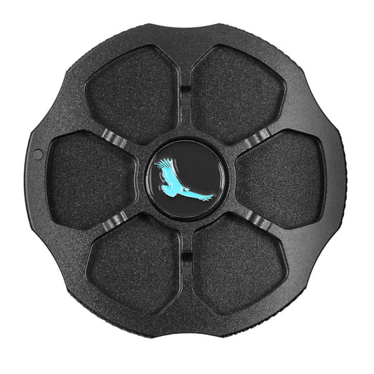 Kondor Blue Leica L Cine Cap – Metallgehäusekappe für Kameraobjektivanschluss (Raven Black)