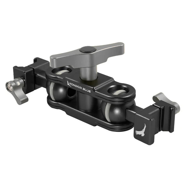 Kondor Blue Cine Magic Arm with NATO Clamps - Raven Black
