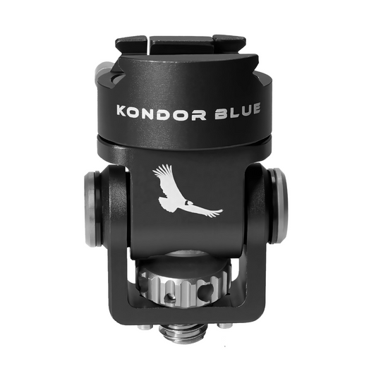 Kondor Blue NATO Swivel Tilt Monitor Mount with ARRI Pin (Tilt/Pan) - Raven Black