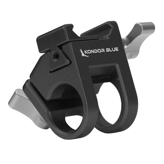 Kondor Blue 19MM Rod to NATO Clamp for Pyxis EVF & URSA CINE (Raven Black)