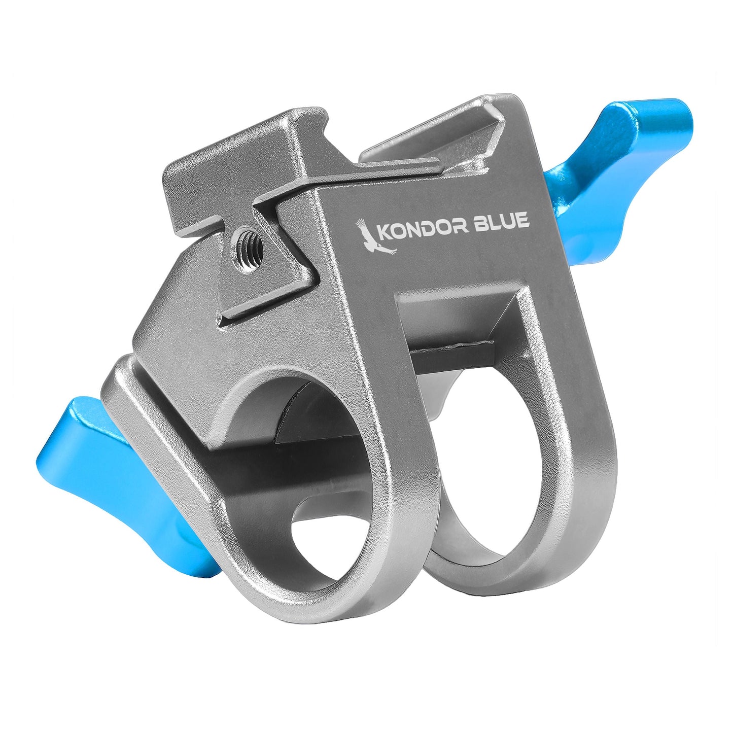 Kondor Blue 19MM Rod to NATO Clamp for Pyxis EVF & URSA CINE (Raven Black)