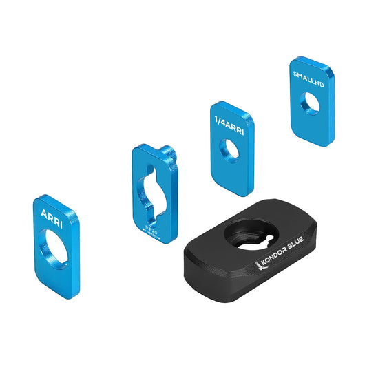 Kondor Blue Monitor Cage 1" NATO Rail (Raven Black)