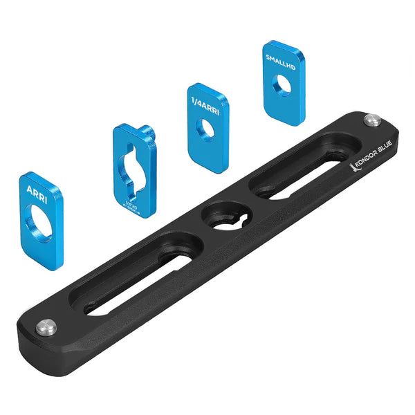 Kondor Blue Monitor Cade NATO Rails (anti-twist) 5 zoll Raven Black