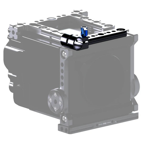 Kondor Blue RED Raptor Top NATO-Schiene und Stangenklemme (Raven Black)