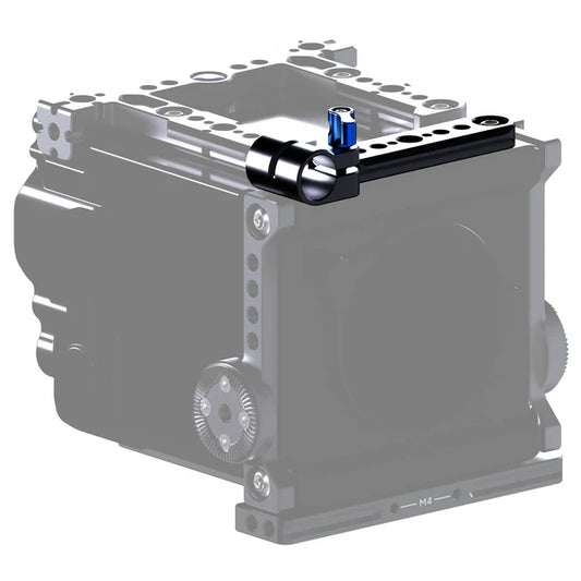 Kondor Blue RED Raptor Top NATO-Schiene und Stangenklemme (Raven Black)