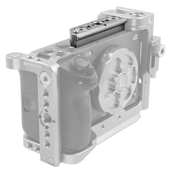 Kondor Blue Sony Fx3/fx30 Cage Top Nato Rail