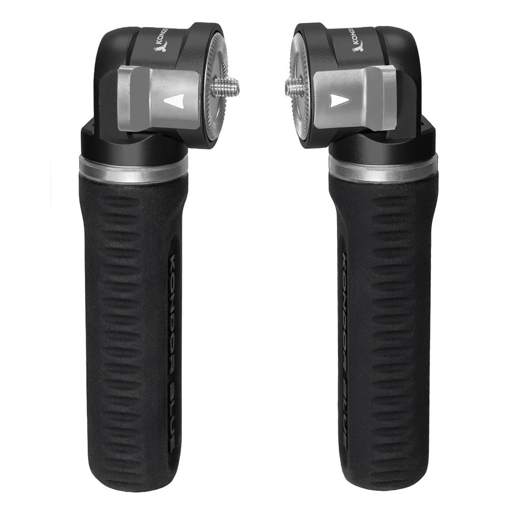 Kondor Blue Pro Pivot Rosette Griffset (2 wendbar) (Raven Black)