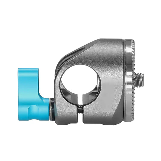 Kondor Blue Rosette auf gerade Winkelstangenklemme (Space Grey)